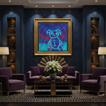 Go Go Bunny by Jumper Maybach® (Print on Paper) - Jumper Maybach