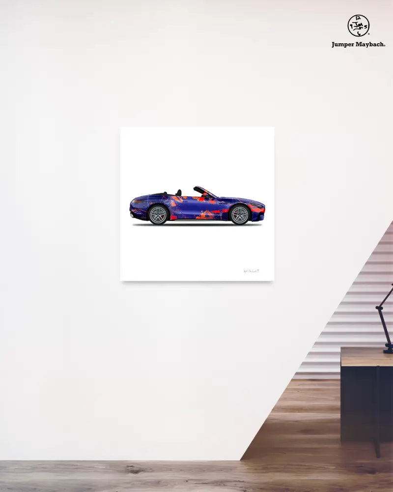 1 - New Galaxy Car by Jumper Maybach® (Print on Canvas) - Jumper Maybach