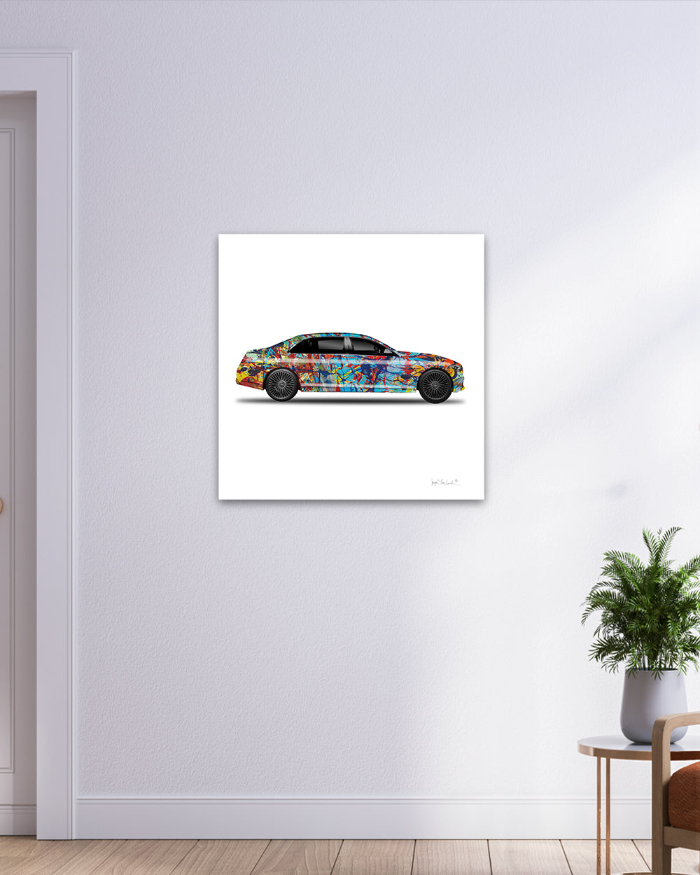 1 - Taffy Galaxy Whew Car by Jumper Maybach® (Print on Canvas) - Jumper Maybach