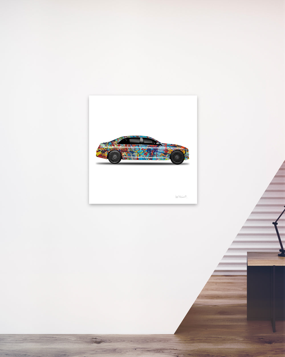 1 - Taffy Galaxy Whew Car by Jumper Maybach® (Print on Canvas) - Jumper Maybach