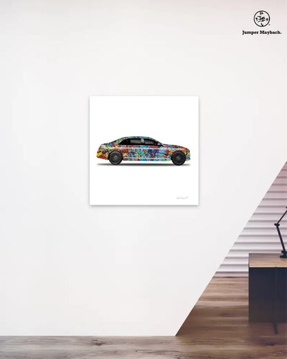 1 - Taffy Galaxy Whew Car by Jumper Maybach® (Print on Canvas) - Jumper Maybach