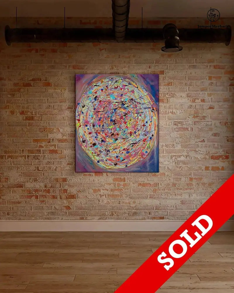Jumper World #2 - Original Painting - SOLD - Jumper Maybach Artwork