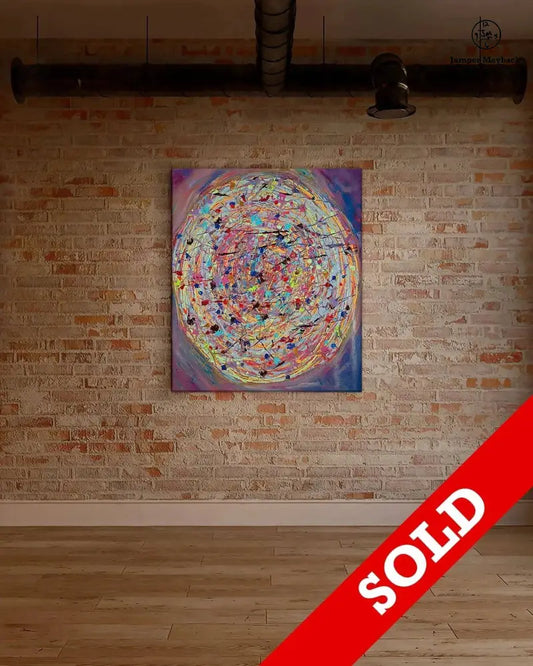 Jumper World #2 - Original Painting - SOLD - Jumper Maybach Artwork