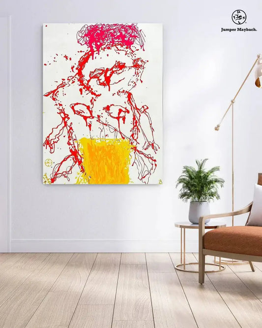 Jumper's Grandma - Original Painting - Jumper Maybach Artwork