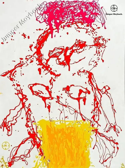 Jumper's Grandma - Original Painting - Jumper Maybach Artwork