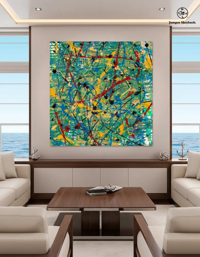 Jumper's Hug Constellation (Print on Canvas) - Jumper Maybach Prints