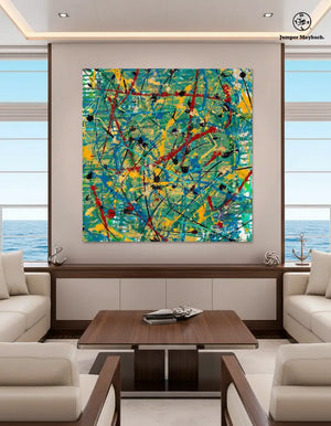 Jumper's Hug Constellation  (Print on Canvas)