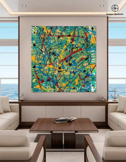 Jumper's Hug Constellation (Print on Canvas) - Jumper Maybach Prints
