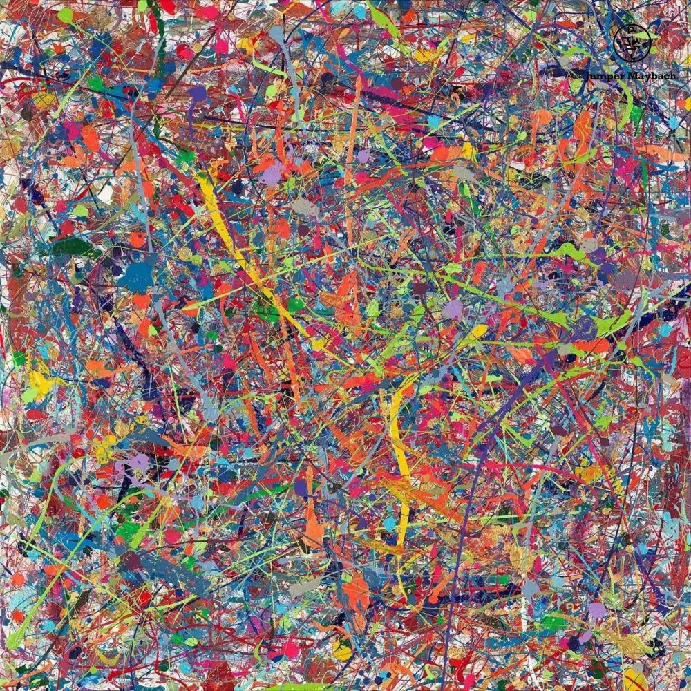 Jumper's Infinite Candy Quasar - Original Painting - SOLD - Jumper Maybach Artwork