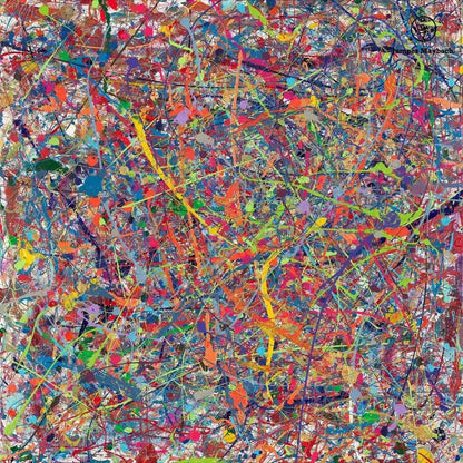 Jumper's Infinite Candy Quasar - Original Painting - SOLD - Jumper Maybach Artwork