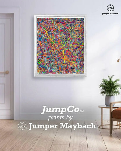 Jumper's Infinite Candy Quasar (Print on Paper) - Jumper Maybach Prints