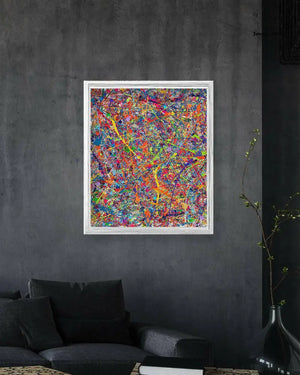 Jumper's Infinite Candy Quasar (Print on Paper)