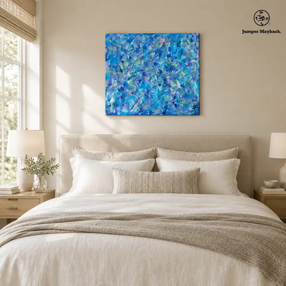 Jumper's Magic Tesseract (Print on Canvas) - bedroom vignette - Jumper Maybach Prints