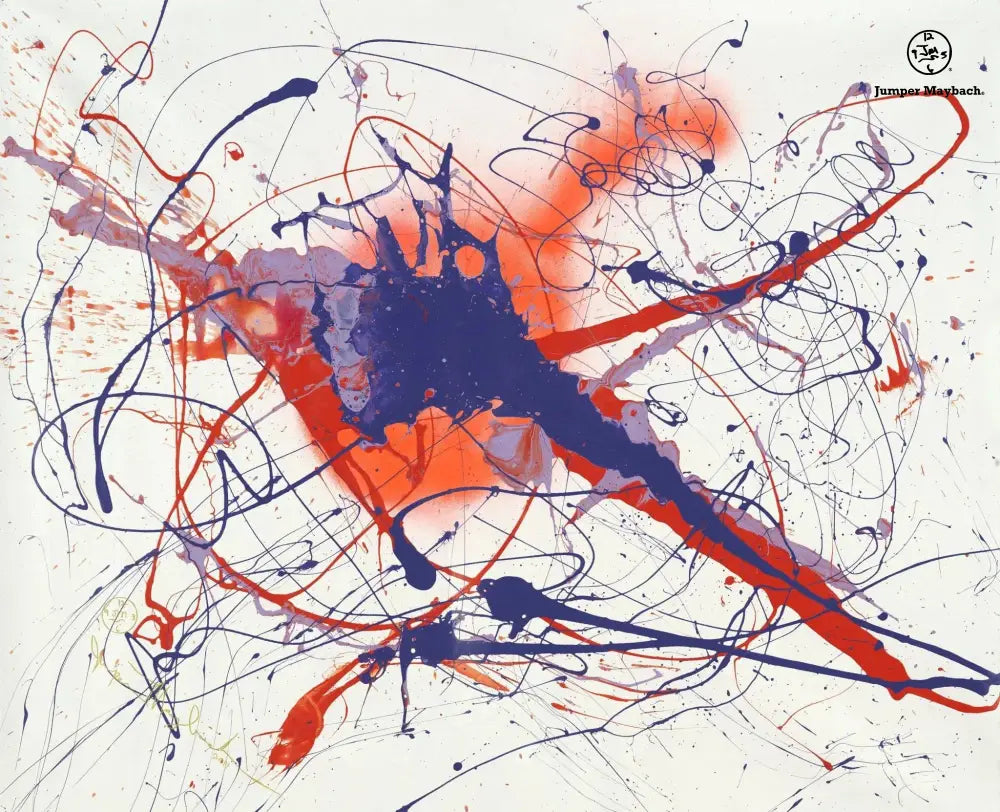 Jumper’s New Beginning - Original Painting - Jumper Maybach Artwork