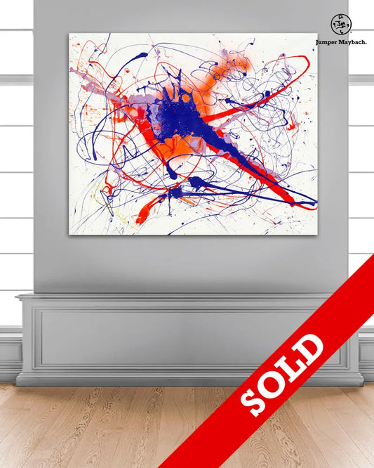 Jumper’s New Beginning - Original Painting - Jumper Maybach Artwork
