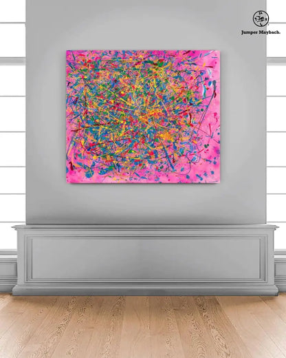 Jumper's Quantum Dream - Original Painting - SOLD - Jumper Maybach Artwork