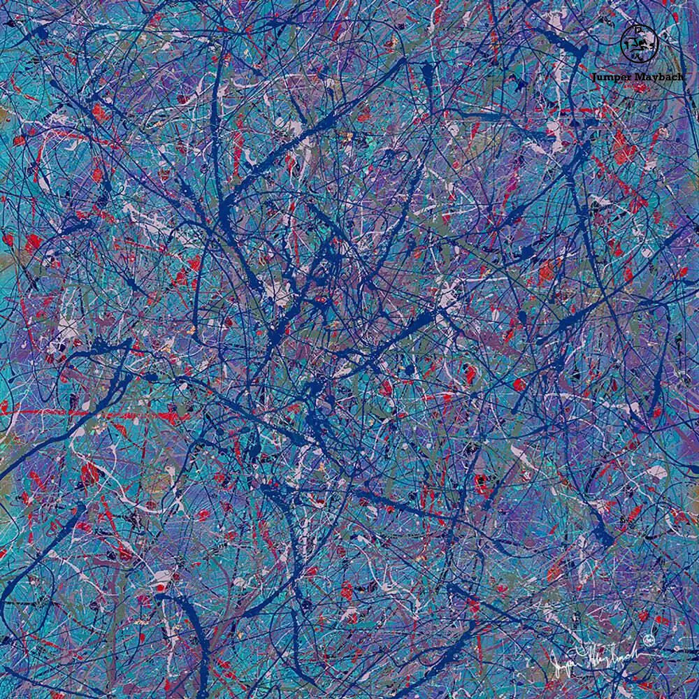 Jumper's Sleeping Stars (Embellished-Hand Signed by the Artist) - Jumper Maybach giclee