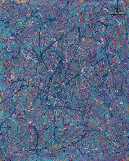 Jumper's Sleeping Stars - Original Painting - SOLD - Jumper Maybach Artwork