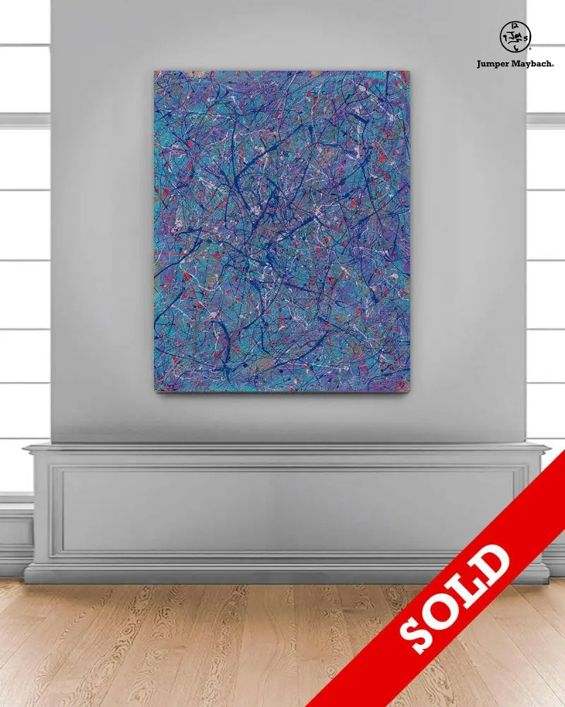 Jumper's Sleeping Stars - Original Painting - SOLD - Jumper Maybach Artwork