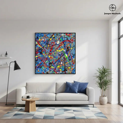 Jumper's Supernova (Embellished-Hand Signed by the Artist) - Jumper Maybach giclee