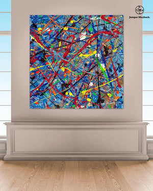 Jumper's Supernova  (Embellished-Hand Signed by the Artist)