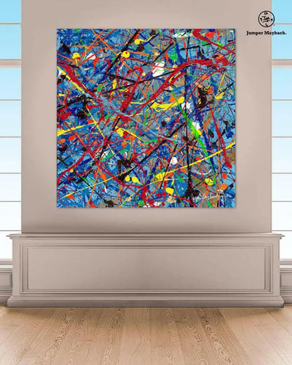 Jumper's Supernova (Embellished-Hand Signed by the Artist) - Jumper Maybach giclee