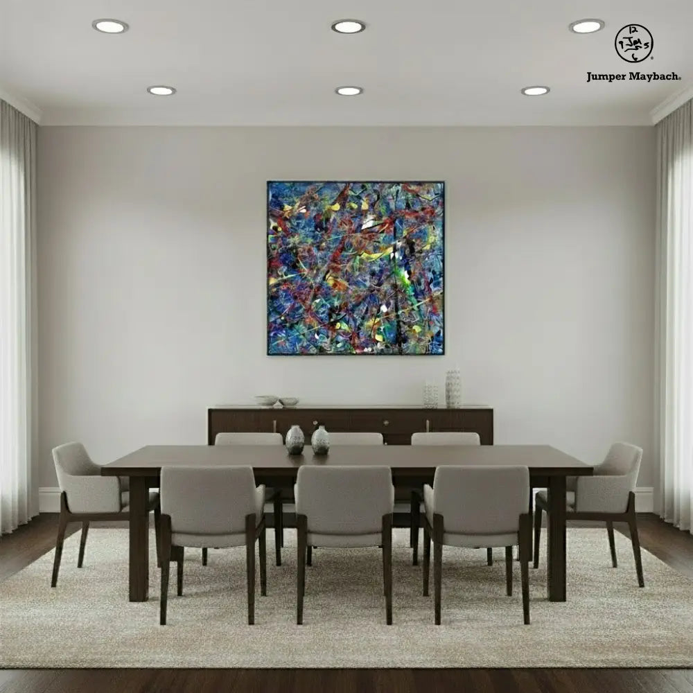 Jumper's Supernova (Embellished-Hand Signed by the Artist) - Jumper Maybach giclee