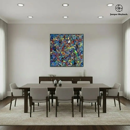 Jumper's Supernova (Embellished-Hand Signed by the Artist) - Jumper Maybach giclee