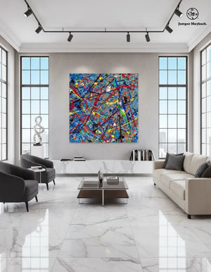 Jumper's Supernova  (Print on Canvas)