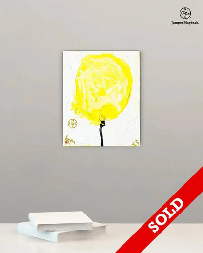 Lemon Cotton Candy - Original Painting - SOLD - Jumper Maybach Artwork