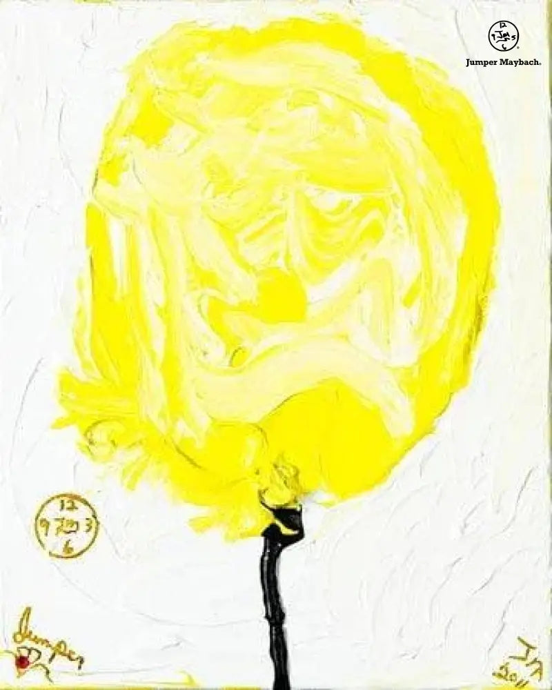 Lemon Cotton Candy - Original Painting - SOLD - Jumper Maybach Artwork