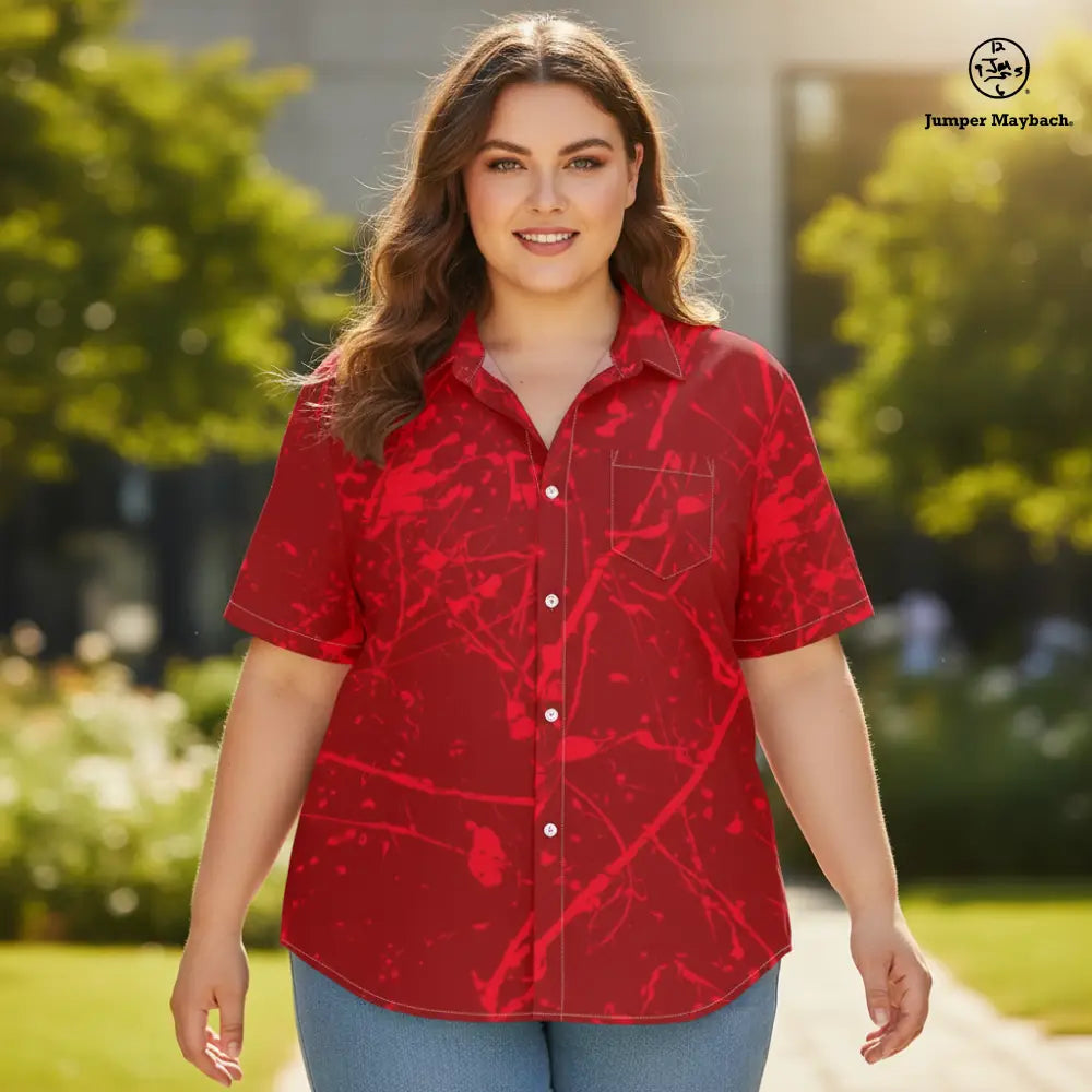 Life on Mars PLUS SIZE Resort UNISEX Shirt by Jumper Maybach® - Jumper Maybach Men's Clothing