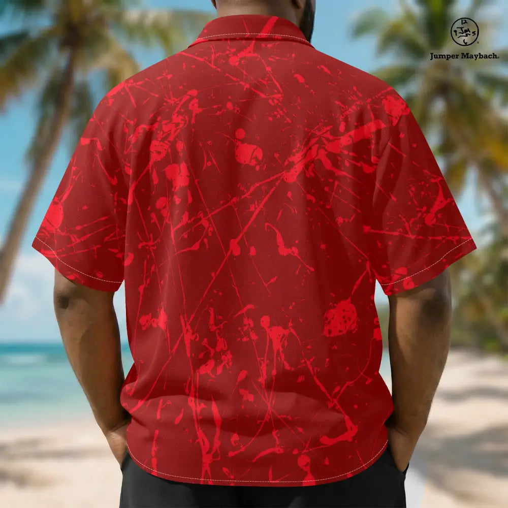 Life on Mars PLUS SIZE Resort UNISEX Shirt by Jumper Maybach® - Jumper Maybach Men's Clothing