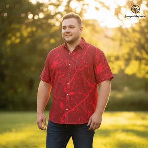 Life on Mars PLUS SIZE Resort UNISEX Shirt by Jumper Maybach®