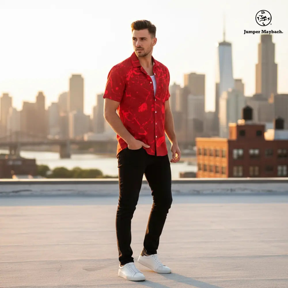 Life on Mars Resort Unisex Shirt by Jumper Maybach® - Jumper Maybach Men's Clothing