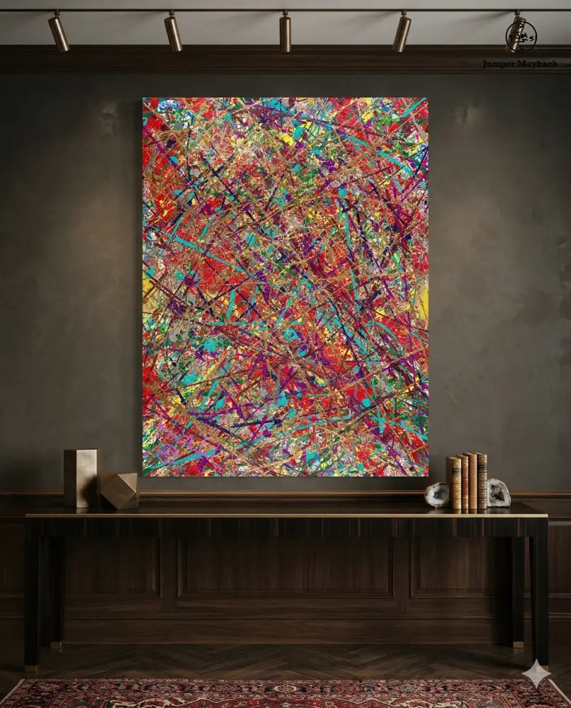 Little Star Parade-Original Painting - Jumper Maybach Artwork