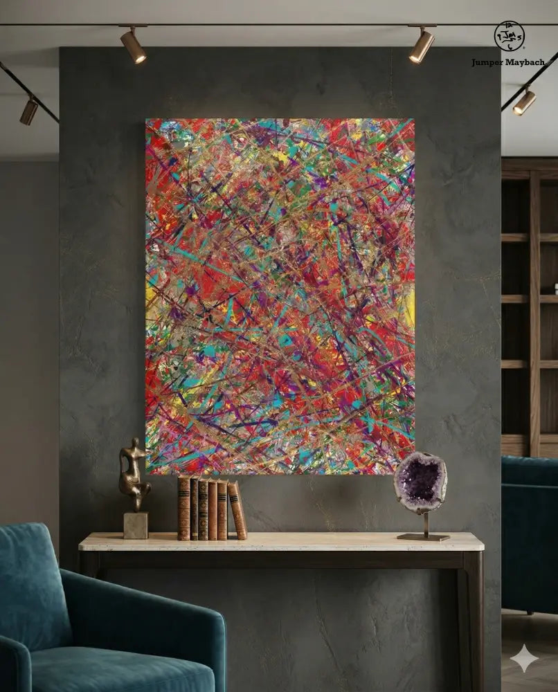 Little Star Parade-Original Painting - Jumper Maybach Artwork