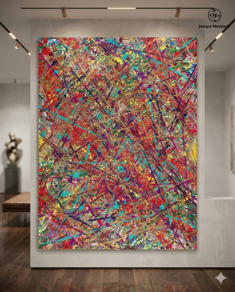 Little Star Parade-Original Painting - Jumper Maybach Artwork