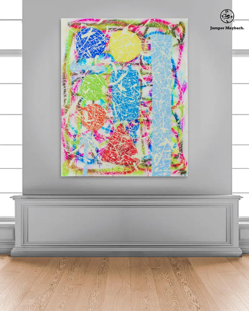 Love all Shapes - Original Painting - Jumper Maybach Artwork
