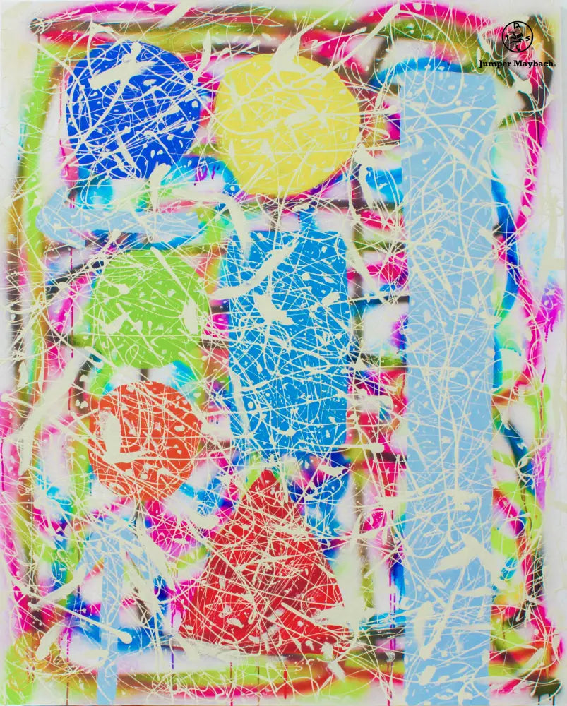Love all Shapes - Original Painting - Jumper Maybach Artwork