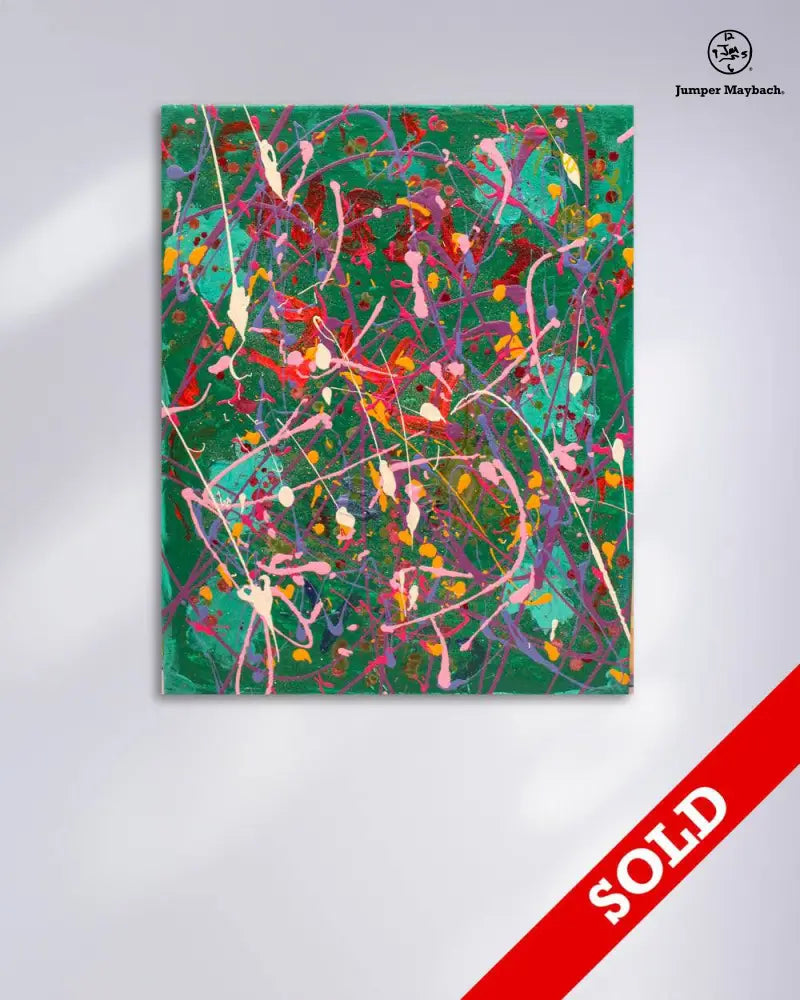 Luck of the Irish - Original Painting - SOLD - Jumper Maybach Artwork