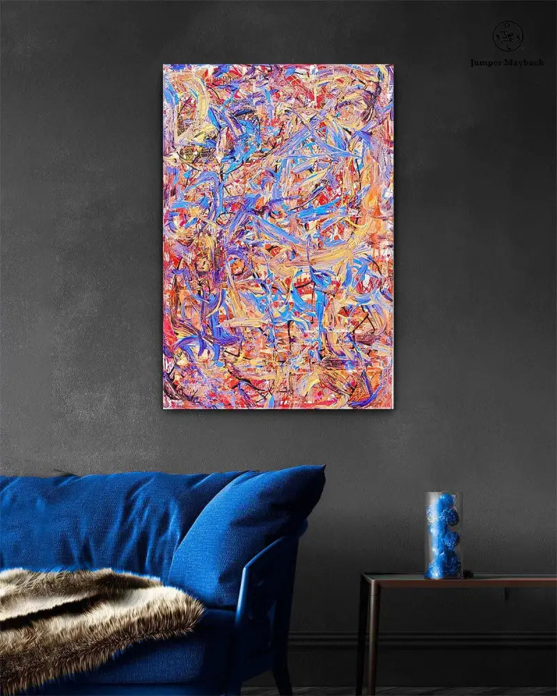 News with a Message - Original Painting - Jumper Maybach Artwork