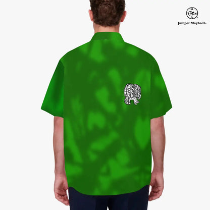 Noble Elephant Resort unisex shirt by Jumper Maybach®, men's clothing, featuring a stylish elephant design in natural colors.