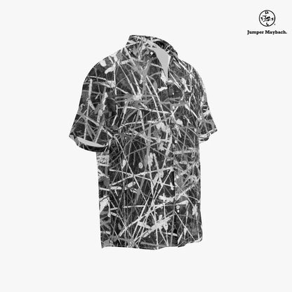 Nocturne Noir PLUS SIZE Resort UNISEX Shirt by Jumper Maybach® - Jumper Maybach Men's Clothing