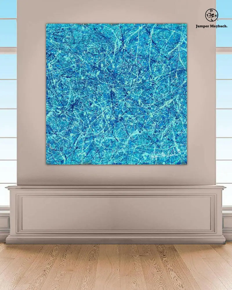 Ocean (Embellished-Hand Signed by the Artist) - Jumper Maybach giclee