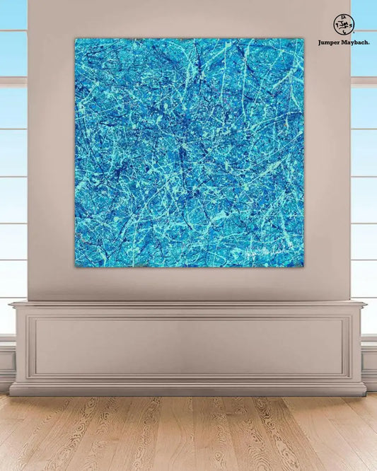 Ocean (Embellished-Hand Signed by the Artist) - Jumper Maybach giclee