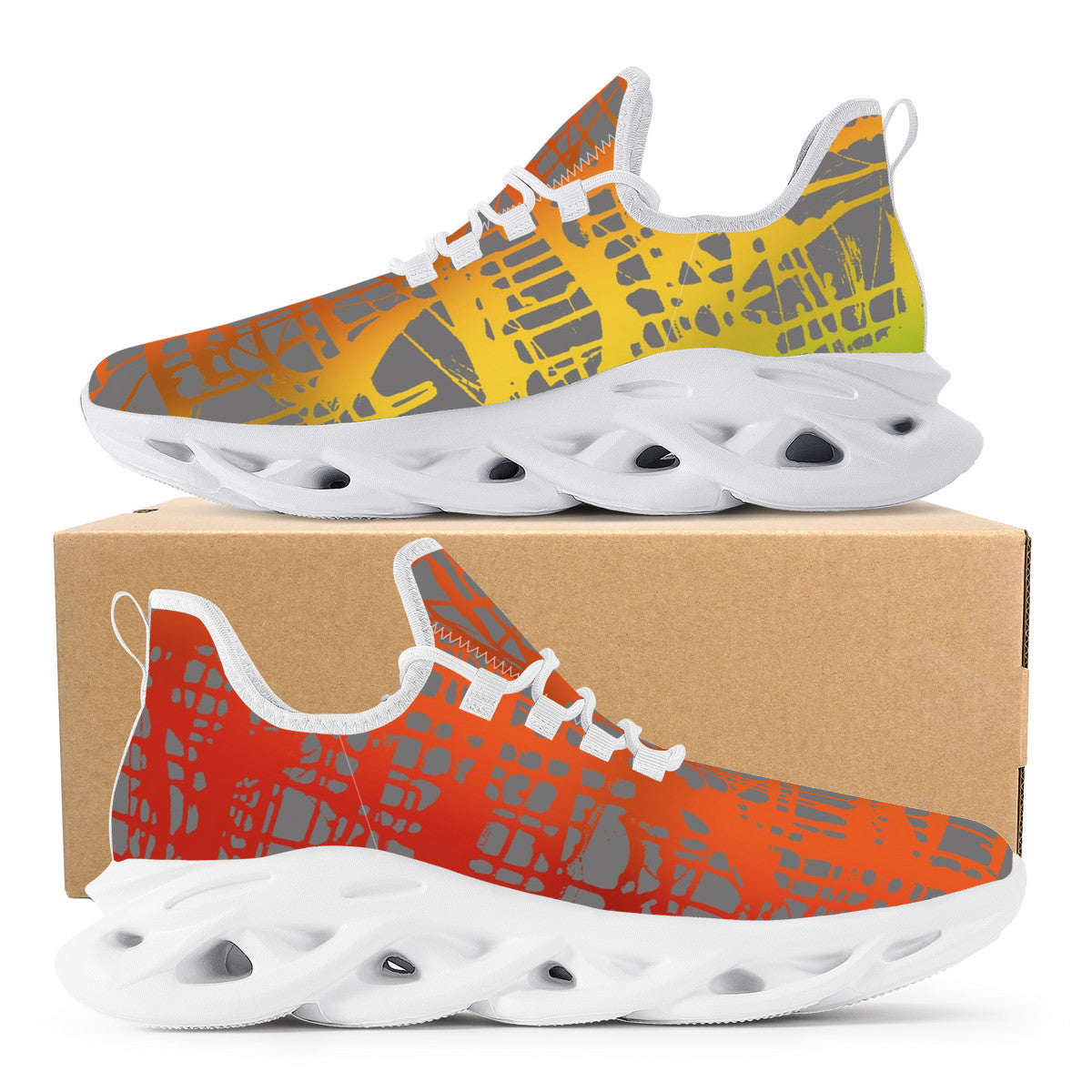 Rainbow Matrix Flex Sneaker by Jumper Maybach®