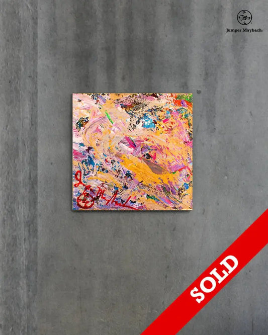 Painter's Pallet - Original Painting - SOLD - Jumper Maybach Artwork