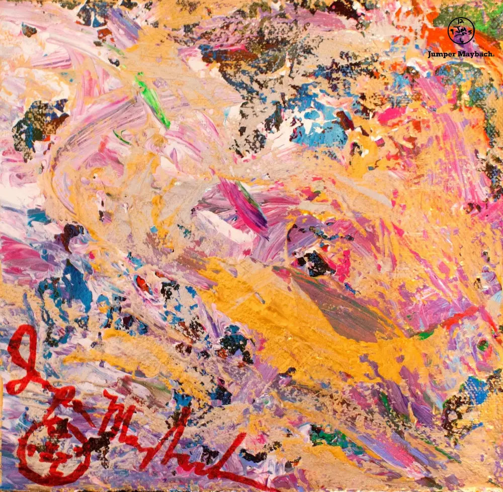Painter's Pallet - Original Painting - SOLD - Jumper Maybach Artwork