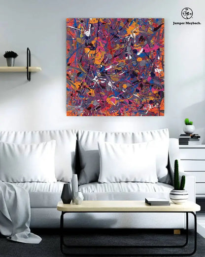 Peace to the World (Print on Canvas) - Jumper Maybach Prints